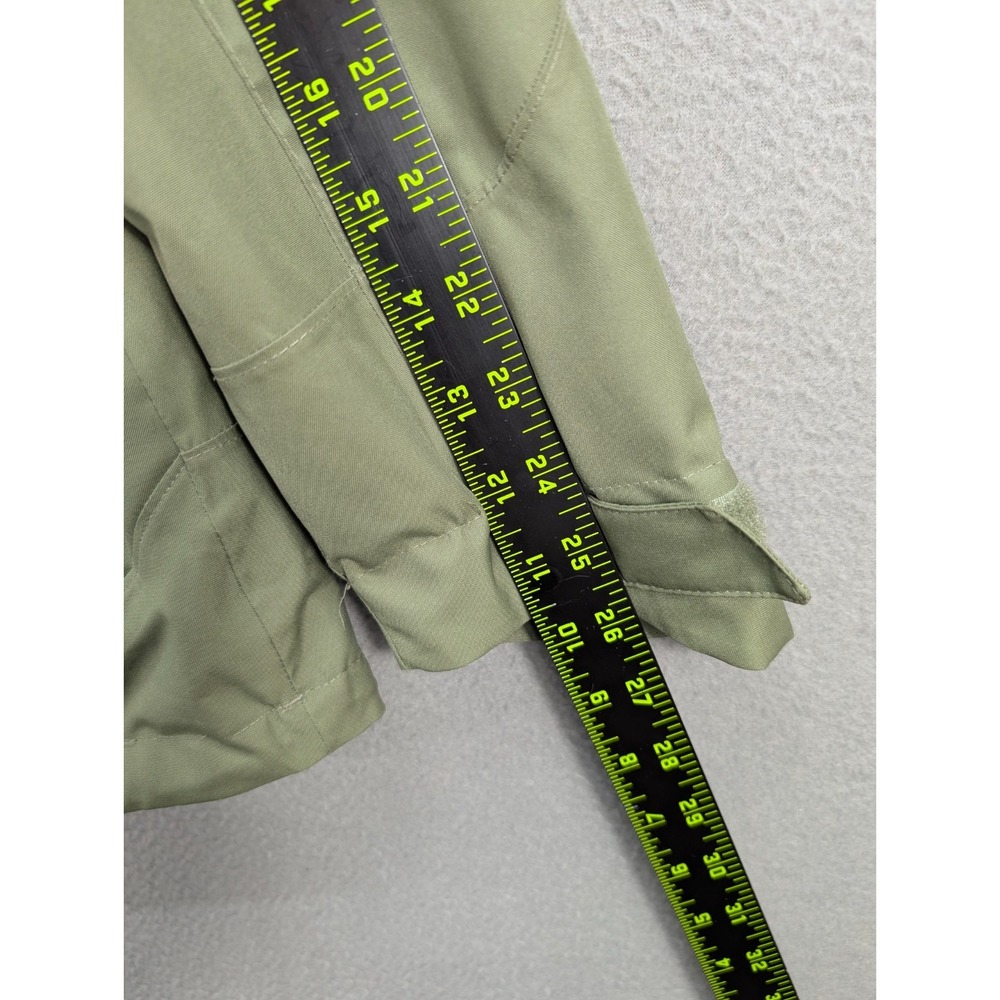 Cabela's Ski Windbreaker Fleece Jacket Men's Sz XL Green Hooded Raincoat Outdoor - Picture 16 of 16